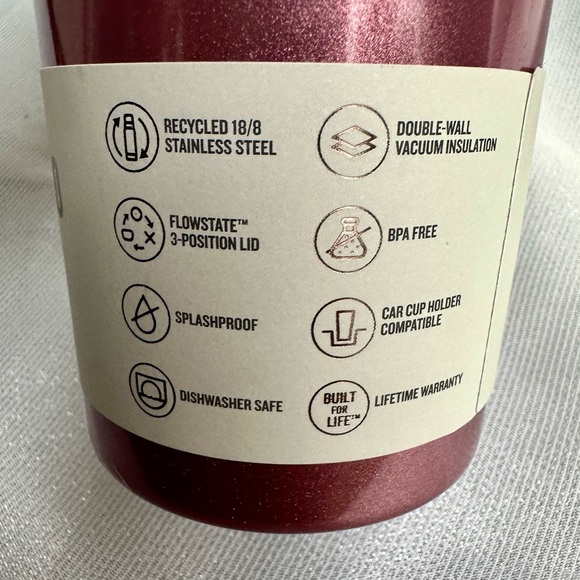 🎉4xHP! STANLEY x Target ✨NWT 40oz Quencher in DISCONTINUED HTF Mauve Shimmer - Picture 5 of 10